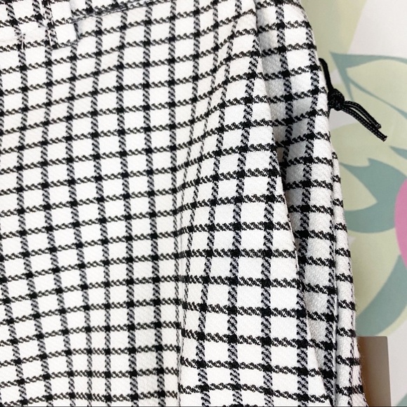 NEW Rachel Zoe Grid Check Print Skinny Pants 6 - Picture 4 of 6